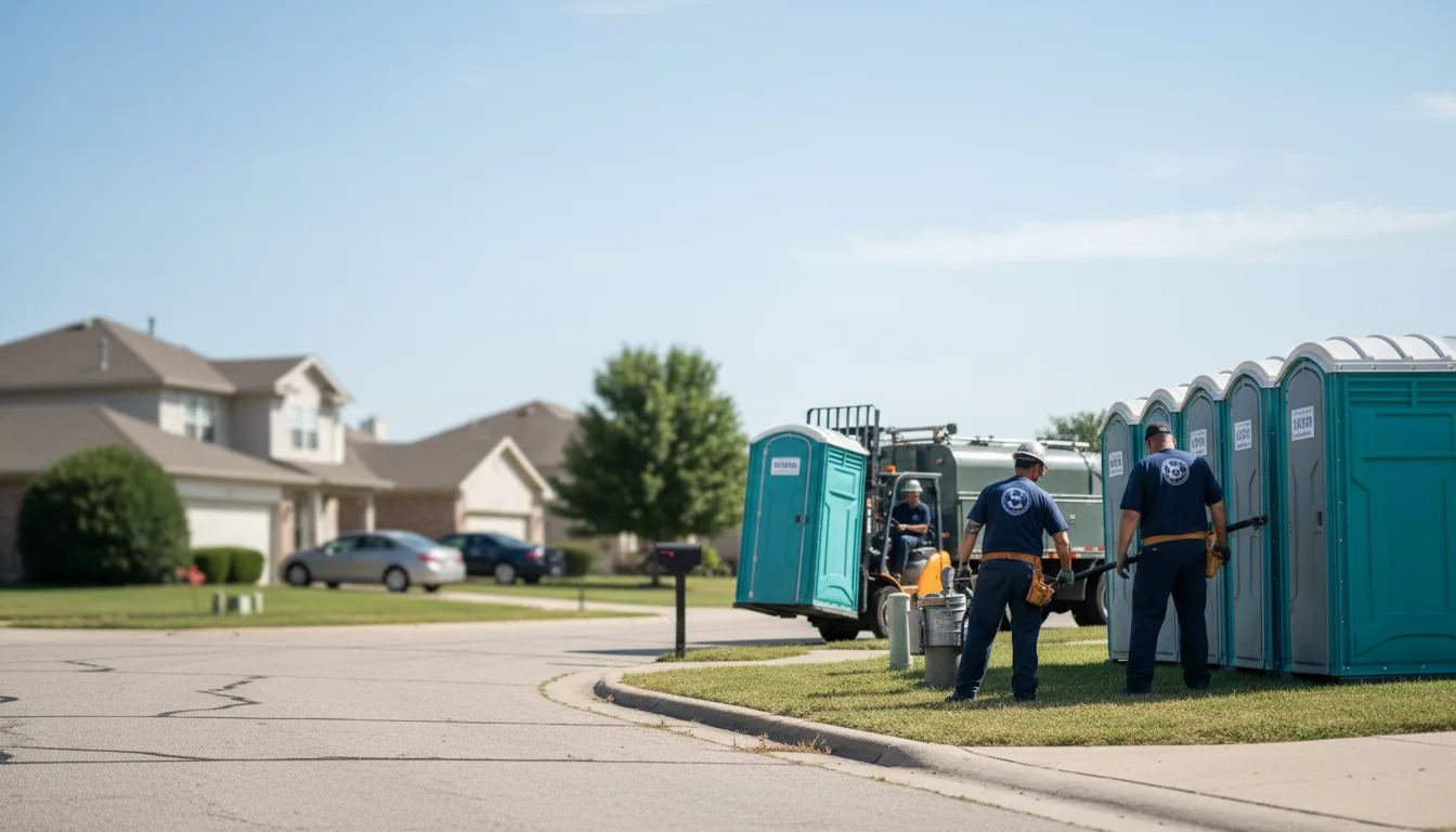 Porta Potty Rental in Versailles, MO near me